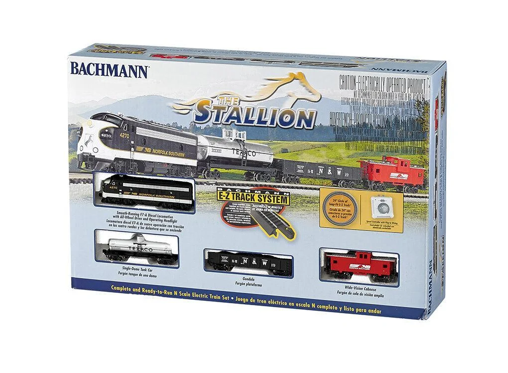 N Bachmann The Stallion Set 24025 - Bachmann Trains