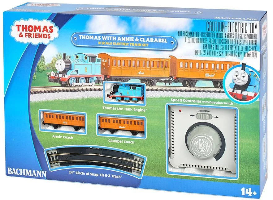 N Bachmann Thomas With Annie & Clarabel 24028 - Bachmann Trains