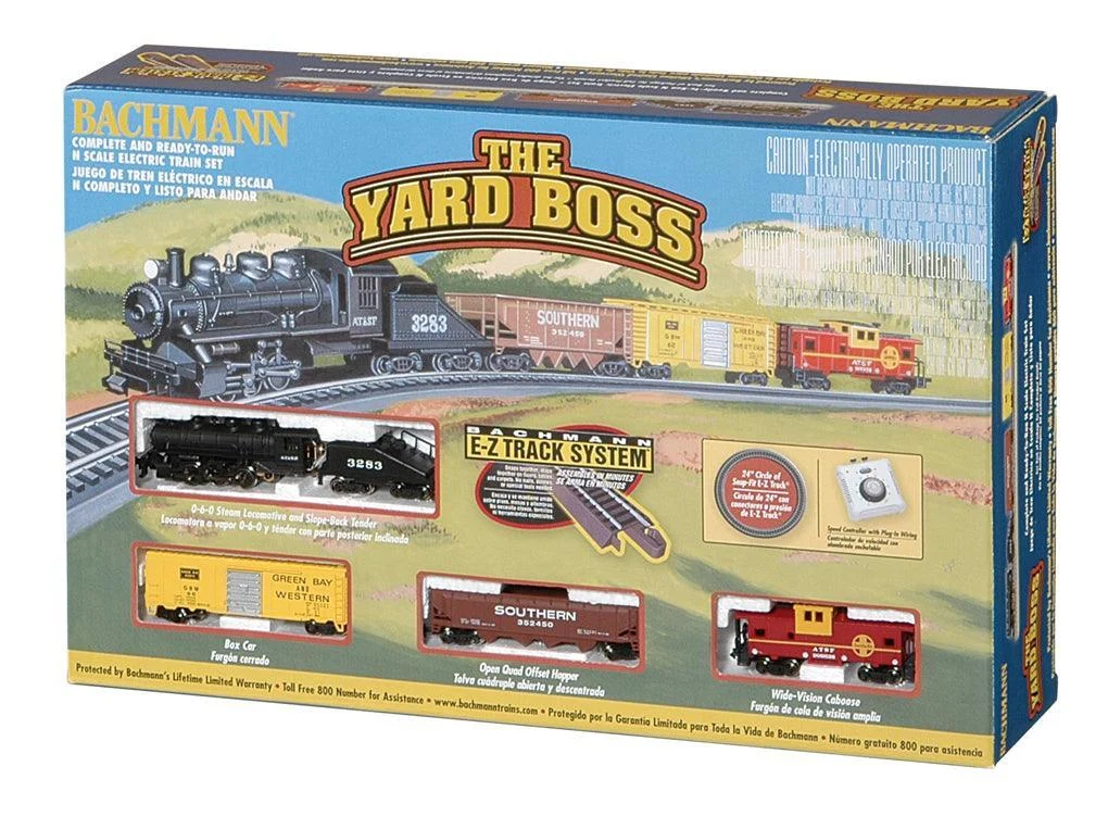 N Bachmann Yard Boss Train Set 24014 - Bachmann Trains