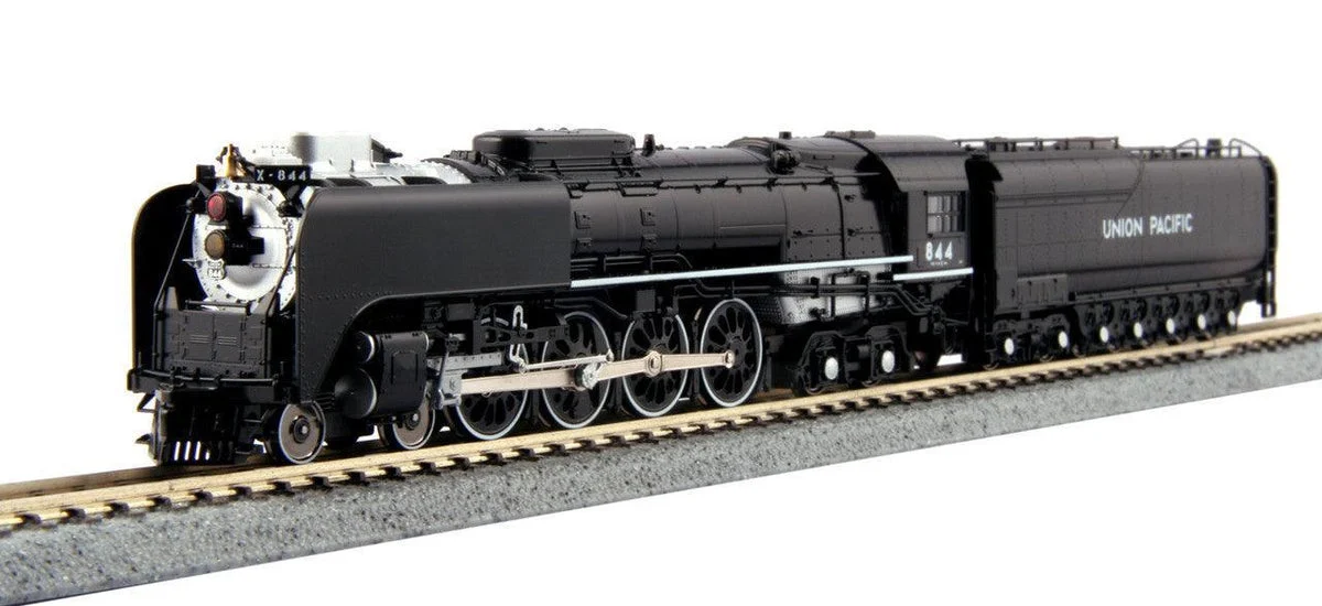 N Kato 4-8-4 FEF-3 Union Pacific #844 - Black Paint version 1260401