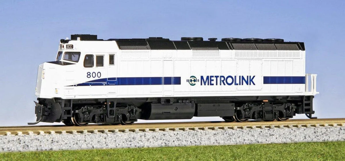N Kato EMD F40PH Metrolink #800 w/ DCC Installed 1769005D
