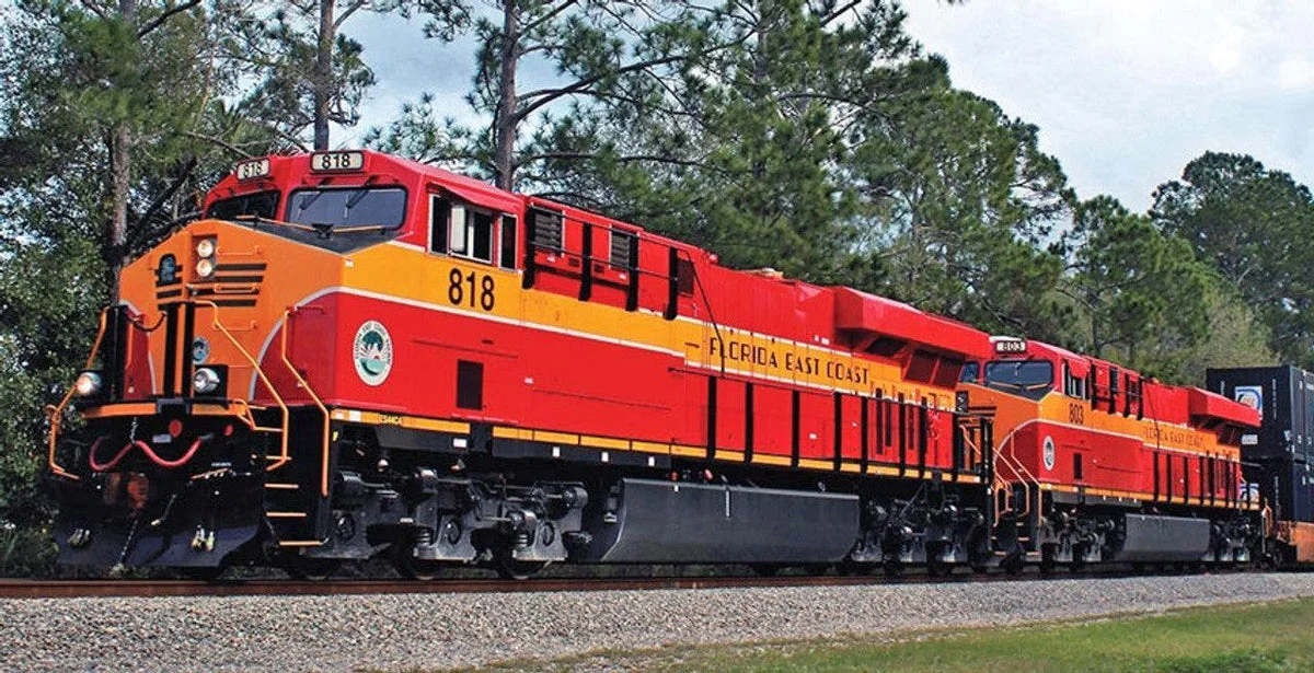 N Kato GE ES44C4 Florida East Coast #801 w/ Ready-to-Run DCC 1768946D