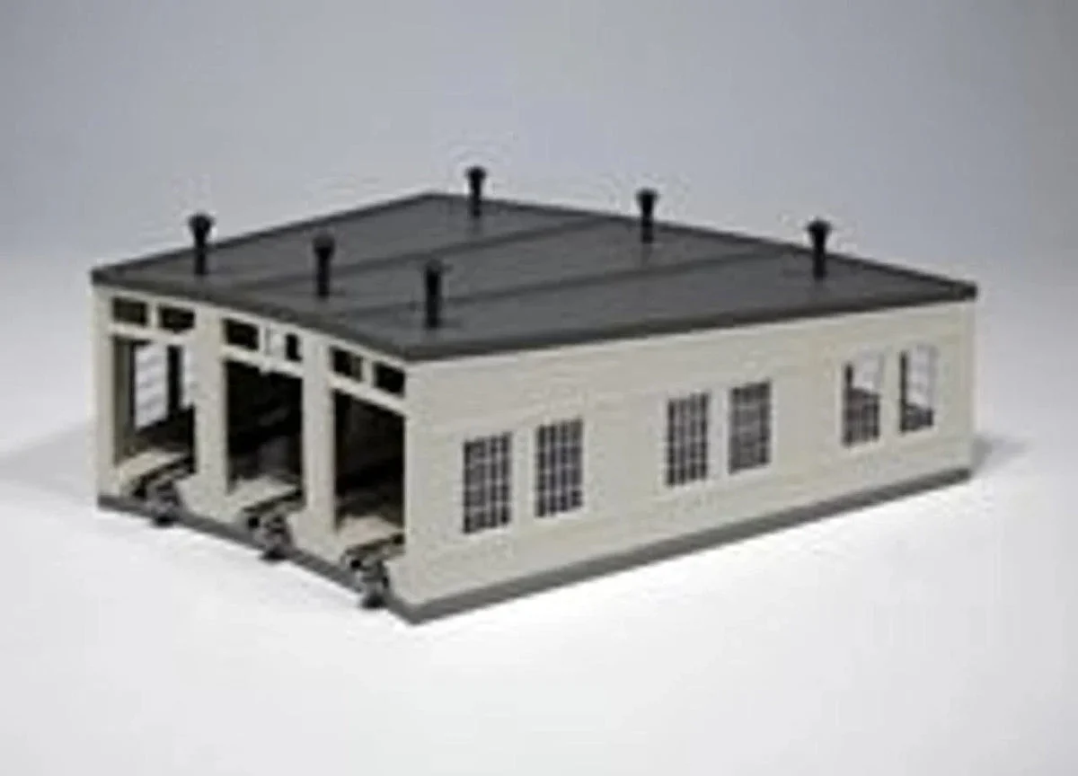 N Kato Roundhouse 3 Stalls 23240