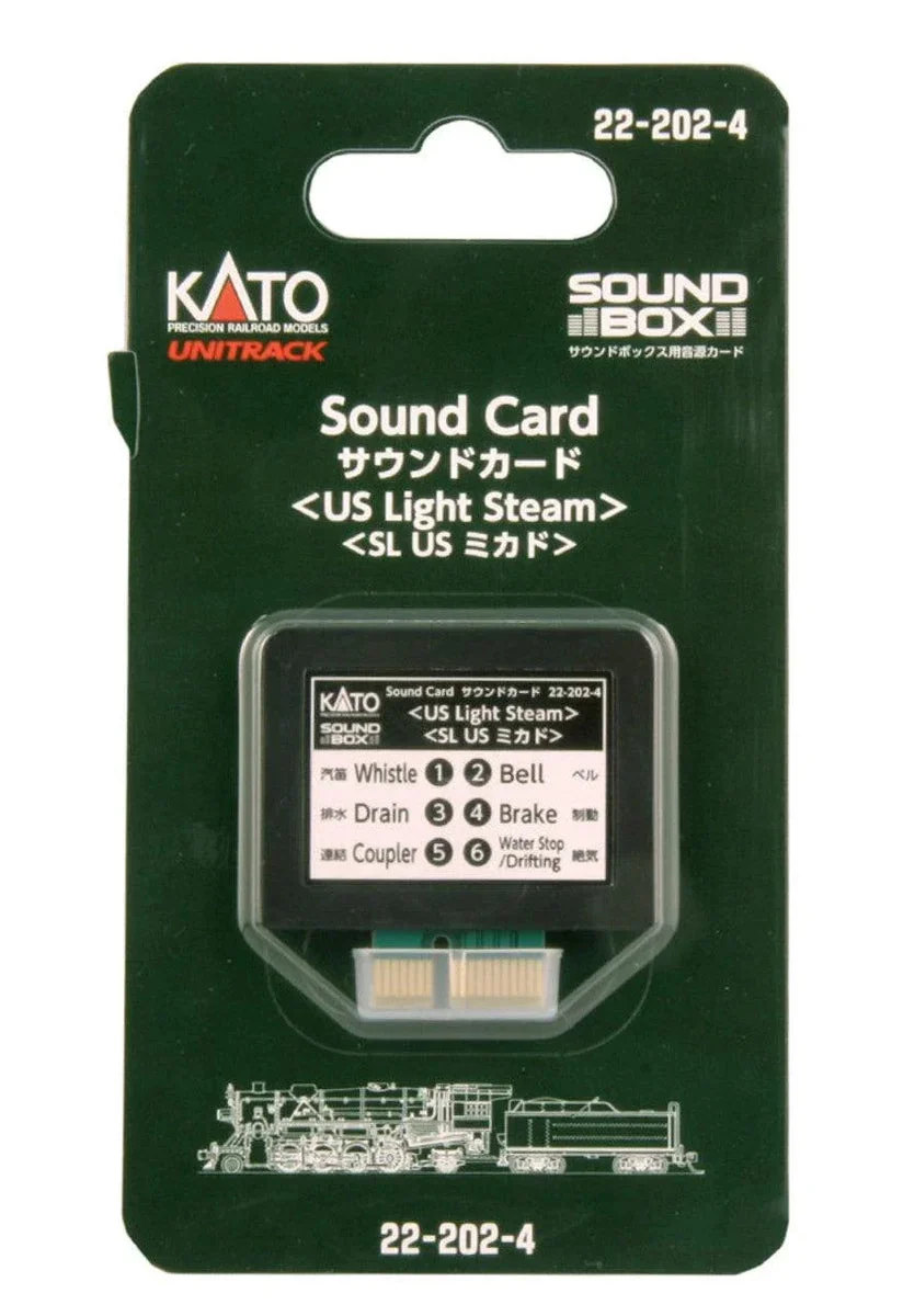 N Kato US Light Steam Sound Card 222024