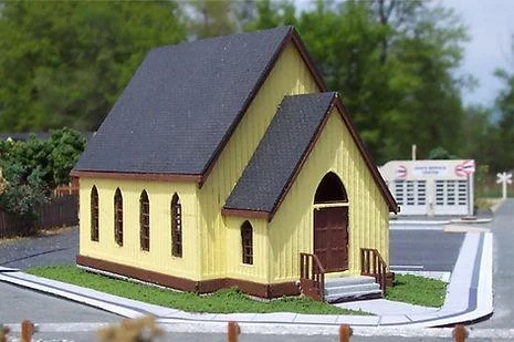 N Osborn Church 3030 - Osborn Model Kits