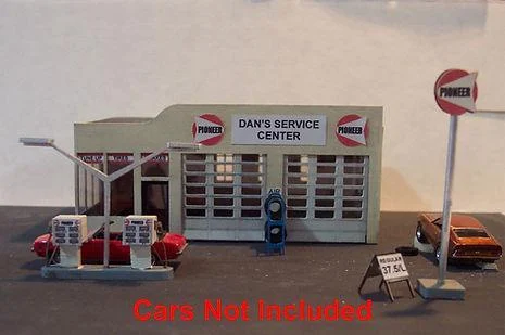 N Osborn Gas Station 3045 - Osborn Model Kits