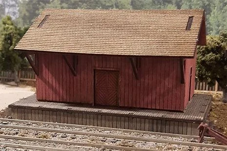 N Osborn GP Freight Shed 3121 - Osborn Model Kits