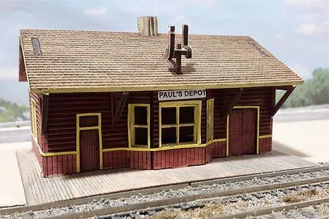 N Osborn Paul’s Depot Kit 3119 - Osborn Model Kits