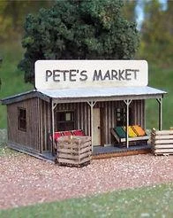 N Osborn Pete's Market 3062 - Osborn Model Kits
