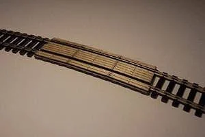 N Osborn Rad Crossing Boards 11' (Wooden Kit) 3049 - Osborn Model Kits