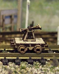 N Osborn Railroad Hand Car 2pc 3107 - Osborn Model Kits