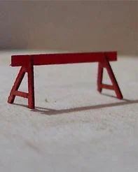 N Osborn Road Barricades 3040 - Osborn Model Kits