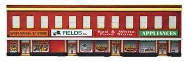 N Scale 4 Store Building - IMEX Model Co.