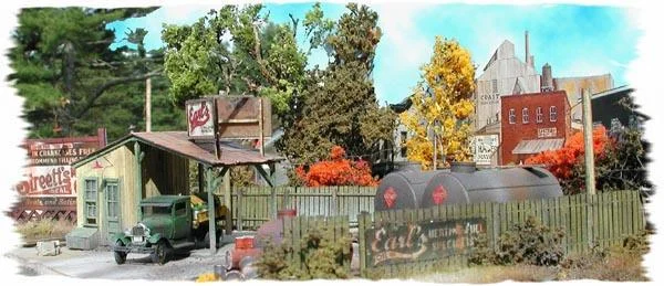 N Scale Bar Mills Earl's Oil #801 - Bar Mills Models