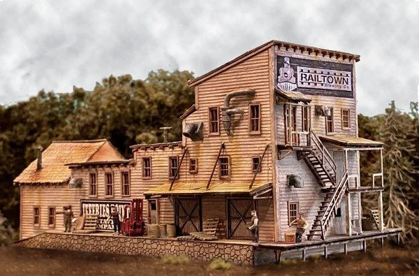 N Scale Bar Mills Jeffries Point #281 - Bar Mills Models