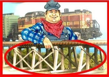 N Scale Bar Mills Lowboy Trestle 304 - Bar Mills Models