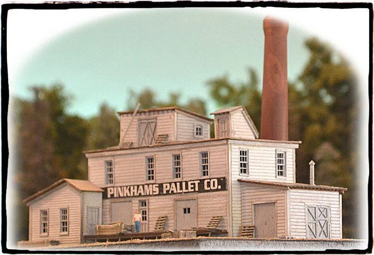 N Scale Bar Mills Pinkham's Pallet 811 - Bar Mills Models