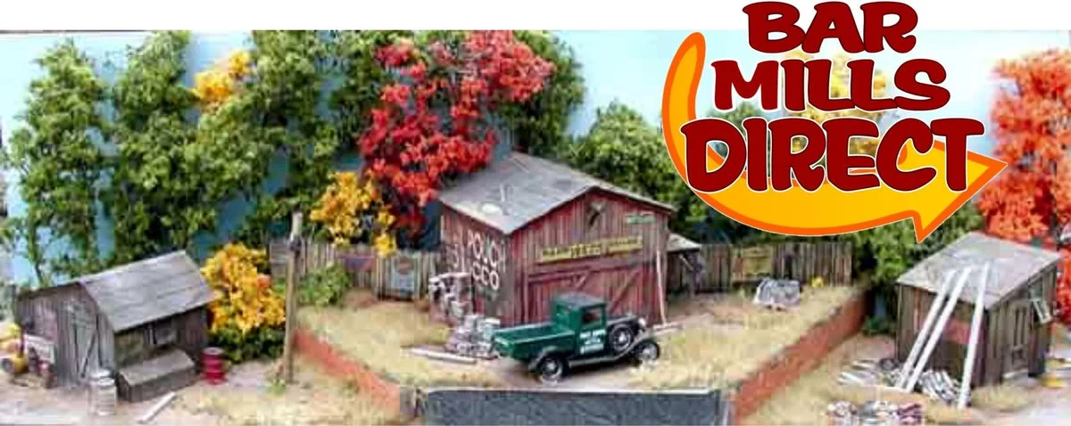 N Scale Bar Mills Shack Pack 991 - Bar Mills Models
