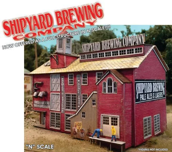 N Scale Bar Mills Shipyard Brewing 851 - Bar Mills Models