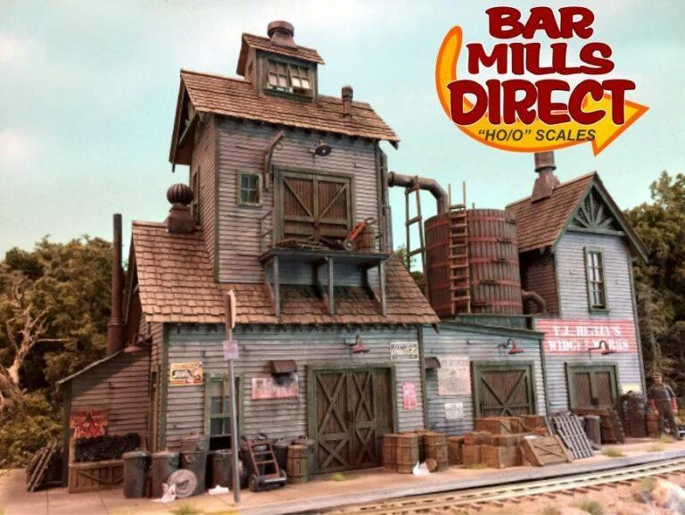 N Scale Bar Mills TJ Reilly's Model Kit - Bar Mills Models