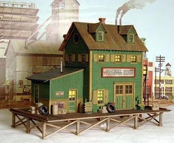 N Scale Bar Mills Waterfront Willys 921 - Bar Mills Models