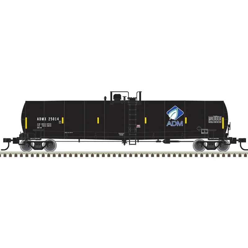 N Atlas Master ACF 23,500 Gallon Tank Car ADMX [Leaf] #25037 - Atlas Trains