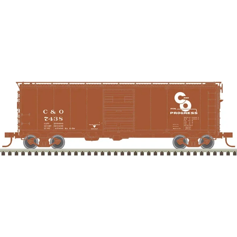 N Atlas Master 1932 ARA Box Car Chesapeake & Ohio #7451 - Atlas Trains