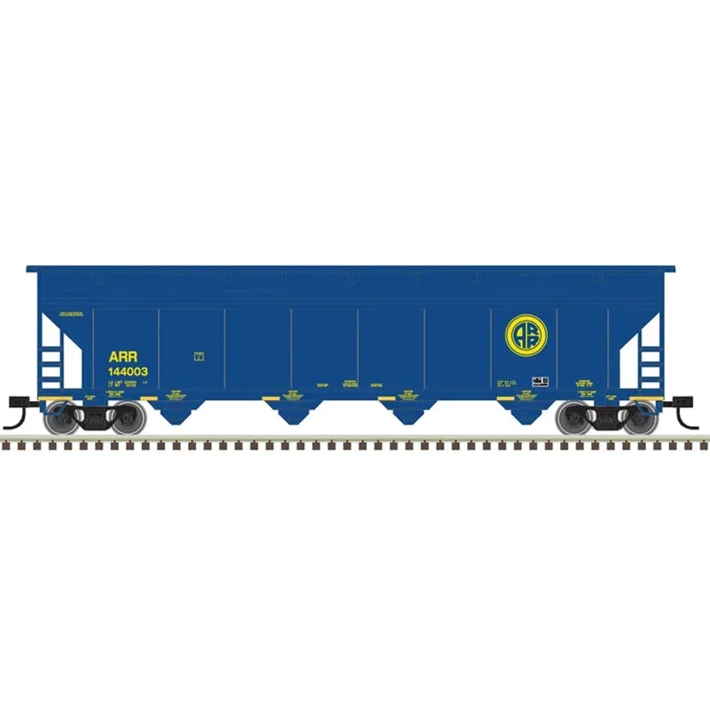 N Atlas Trainman 5250 Covered Hopper Alaska Railroad #144019 - Atlas Trains
