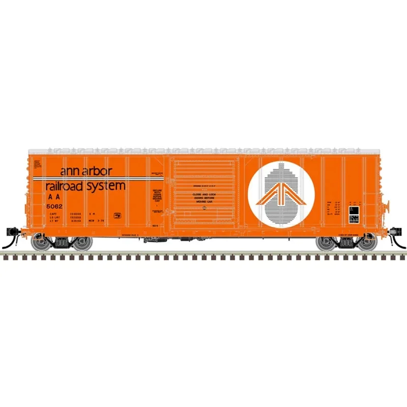 N Atlas Master CNCF 5000 Box Car Ann Arbor #5076 - Atlas Trains