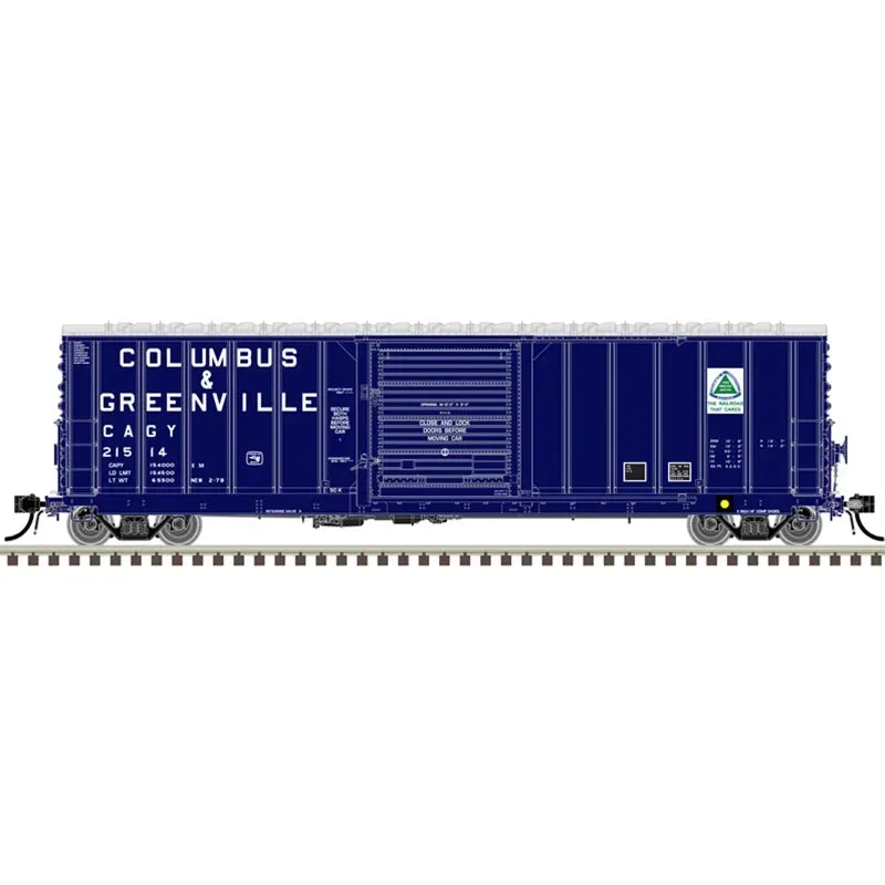 N Atlas Master CNCF 5000 Box Car Columbus & Greenville #21628 - Atlas Trains