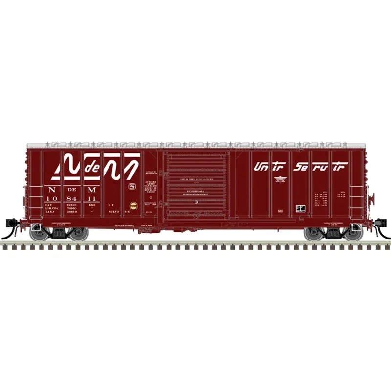 N Atlas Master CNCF 5000 Box Car Ferrocarriles Nacionales De Mexico #108461 - Atlas Trains