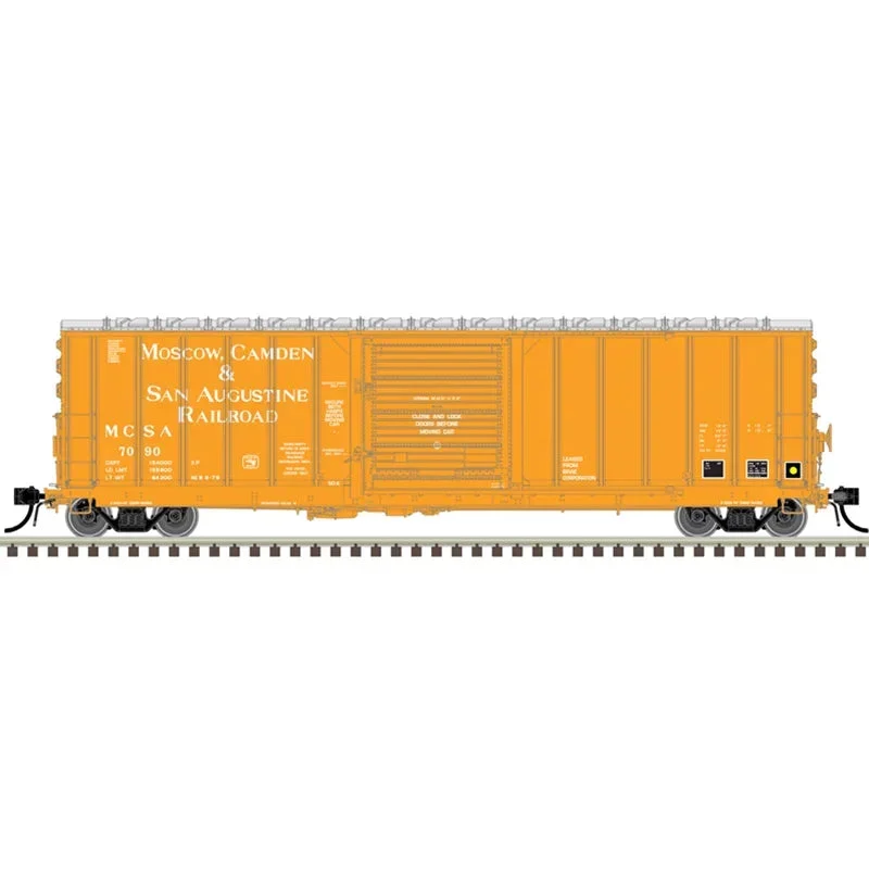 N Atlas Master CNCF 5000 Box Car Moscow, Camden & San Augustine #7107 - Atlas Trains
