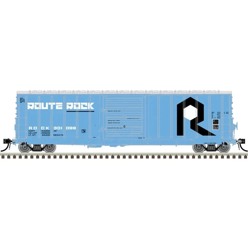 N Atlas Master CNCF 5000 Box Car Rock Island #301084 - Atlas Trains