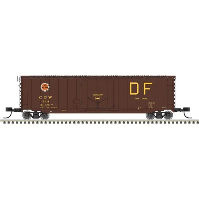 N Atlas Master GA 50' RBL Box Car Chicago Great Western #521 - Atlas Trains