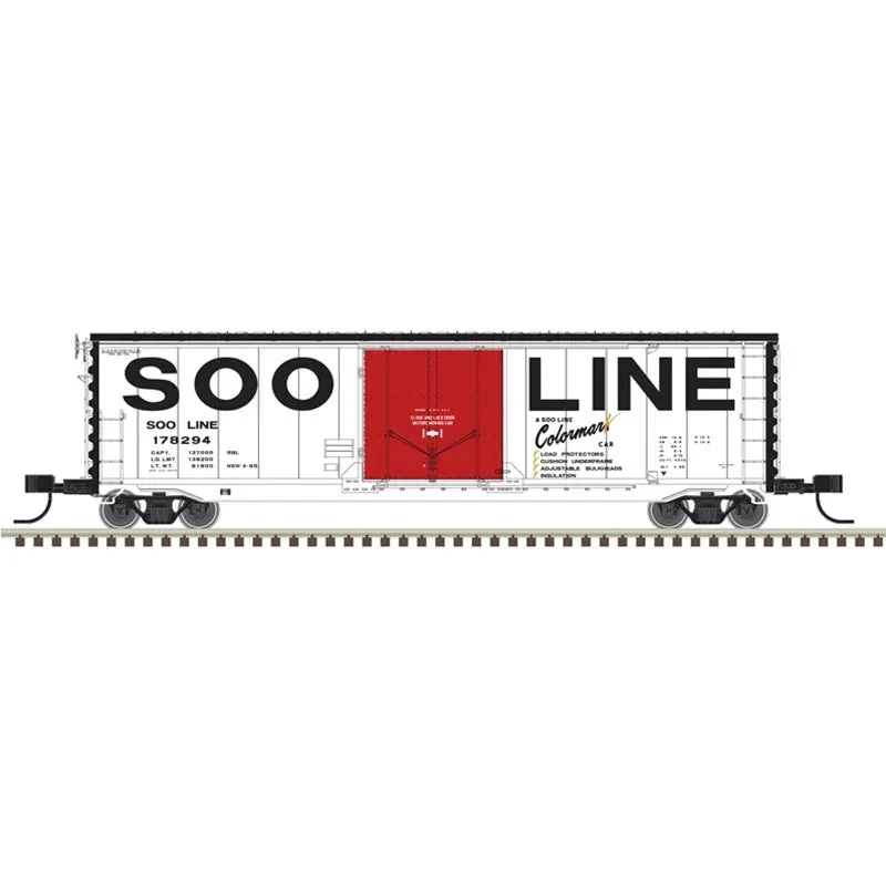 N Atlas Master GA 50' RBL Box Car SOO #178300 - Atlas Trains