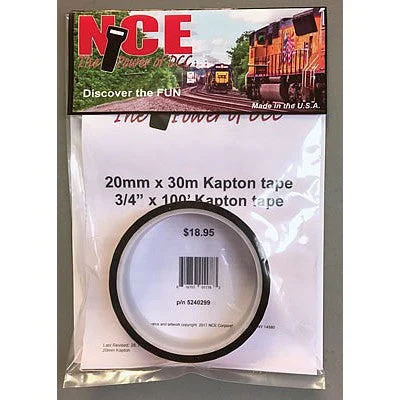 NCE DCC Kapton Tape 20mm x 30M 5240299