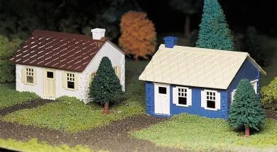 O Bachmann Cape Cod Houses (2/Box) 45608 - Bachmann Trains
