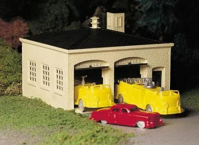 O Bachmann Fire House 45610 - Bachmann Trains