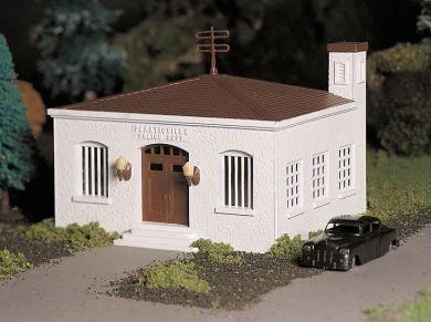 O Bachmann Police Station with Police Car 45609 - Bachmann Trains
