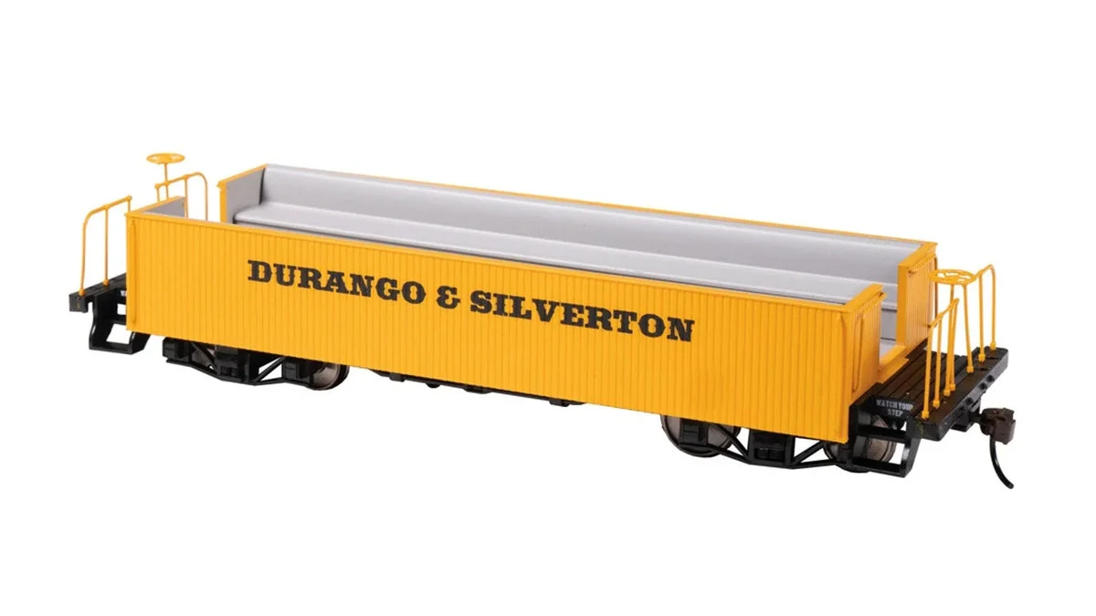 On30 Bachmann Durango & Silverton - Gondola Style Excursion Car 26032