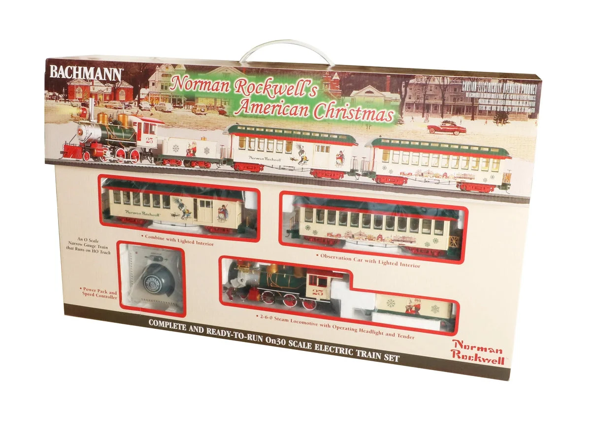 On30 Bachmann Norman Rockwell's American Christmas 25023 - Bachmann Trains