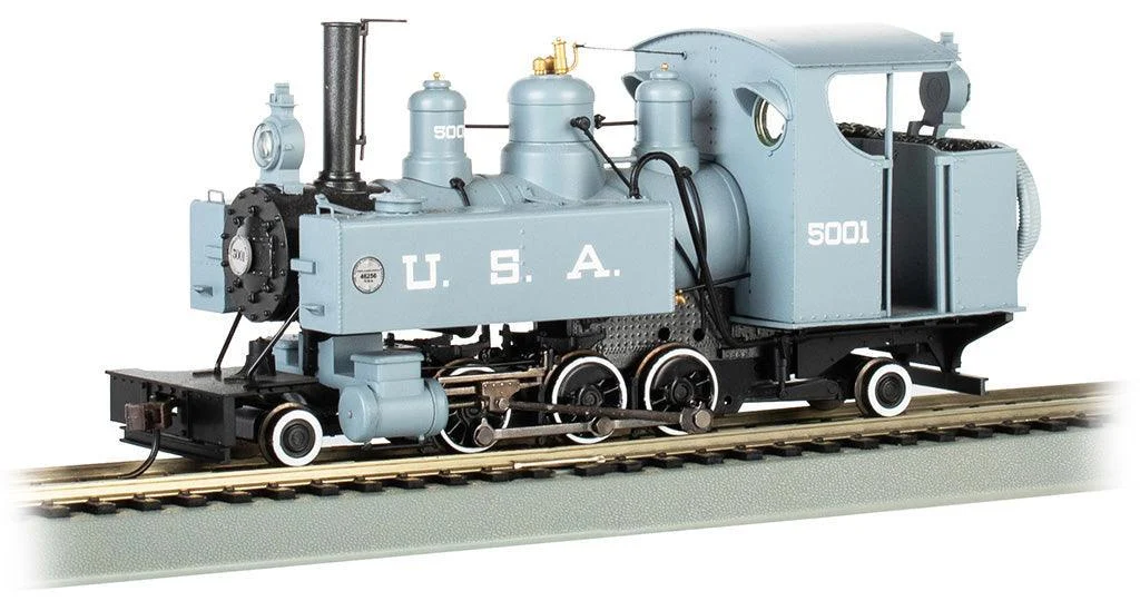 On30 Bachmann USA #5001 (Builder's Photo Ver) Trench Engine Ft. DCC WowSound 29501 - Bachmann Trains