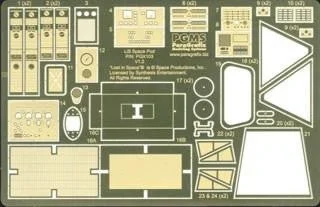Paragrafix 1/24 LiS Space Pod Photo-Etch/Decal Set for MOE
