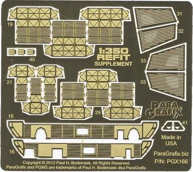 Paragrafix 1/350 Enterprise REFIT Supplemental Photoetch Set