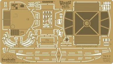 Paragrafix 1/350 Seaview Submarine Photo-Etch Set for MOE