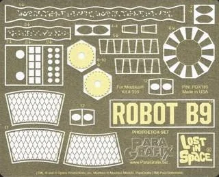 Paragrafix 1/6 Photo Etch Set for Moebius Robot B9 Lost in Space