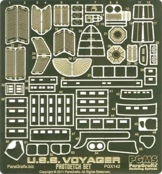 Paragrafix 1/677 Scale Voyager Photoetch Set