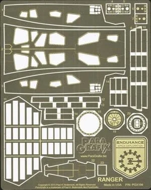Paragrafix 1/72 Interstellar Ranger Photoetch Set