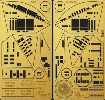 Paragrafix 1/8 2001 EVA Pod Photoetch Set For Moebius Kit