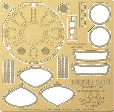 Paragrafix Moon Suit Photoetch Set